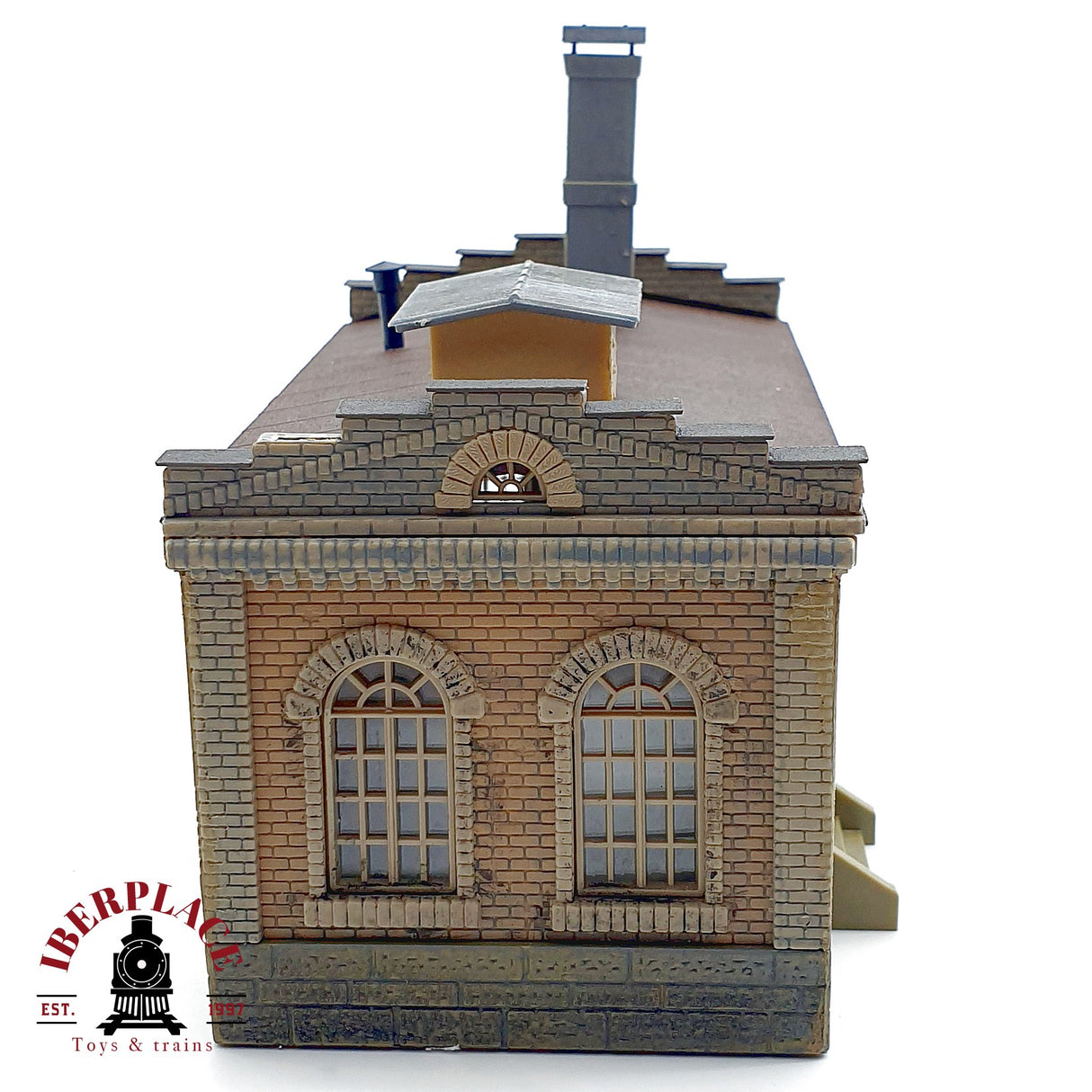 ♻️ Kesselhaus sala de calderas chimenea maqueta Escala H0 1:87