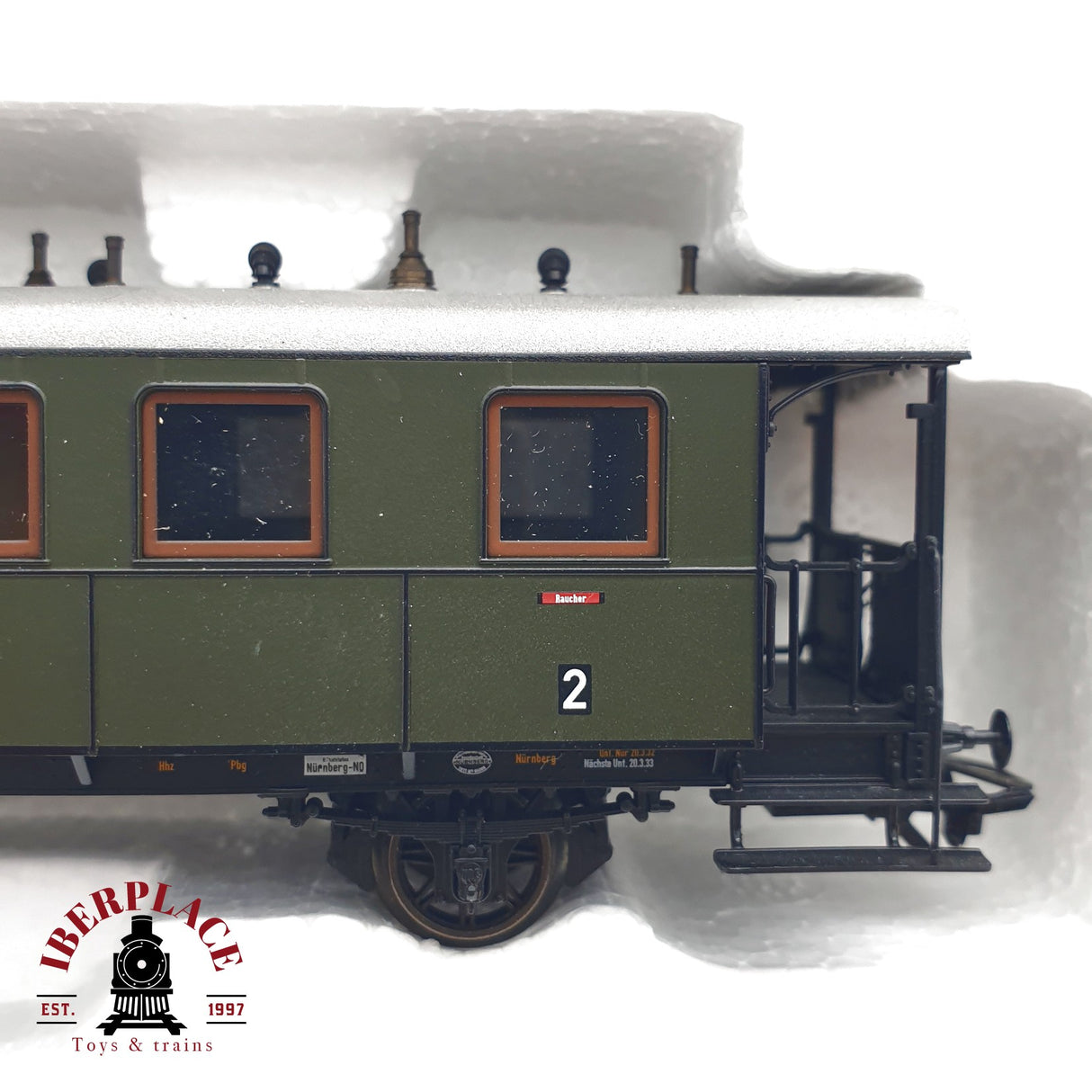 ♻️  Märklin 43019 set de vagones pasajeros Época 2 DRG clase 2-3 H0 escala 1:87 E21