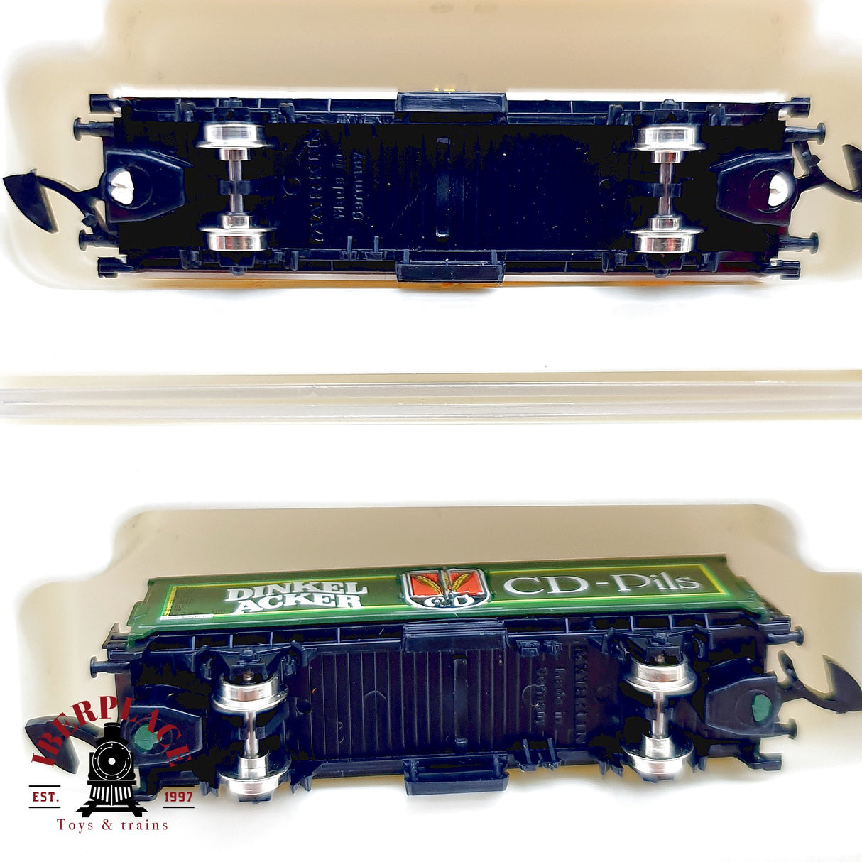 ♻️✨ Märklin mini-club 7x Set Vagones Cerveceros Bierwagen DB Ep IV Escala Z