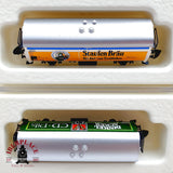 ♻️✨ Märklin mini-club 7x Set Vagones Cerveceros Bierwagen DB Ep IV Escala Z