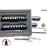 ♻️ Märklin 2881 vagones salón Kaiser KPEV tren rápido H0 escala 1:87 E19 2/2