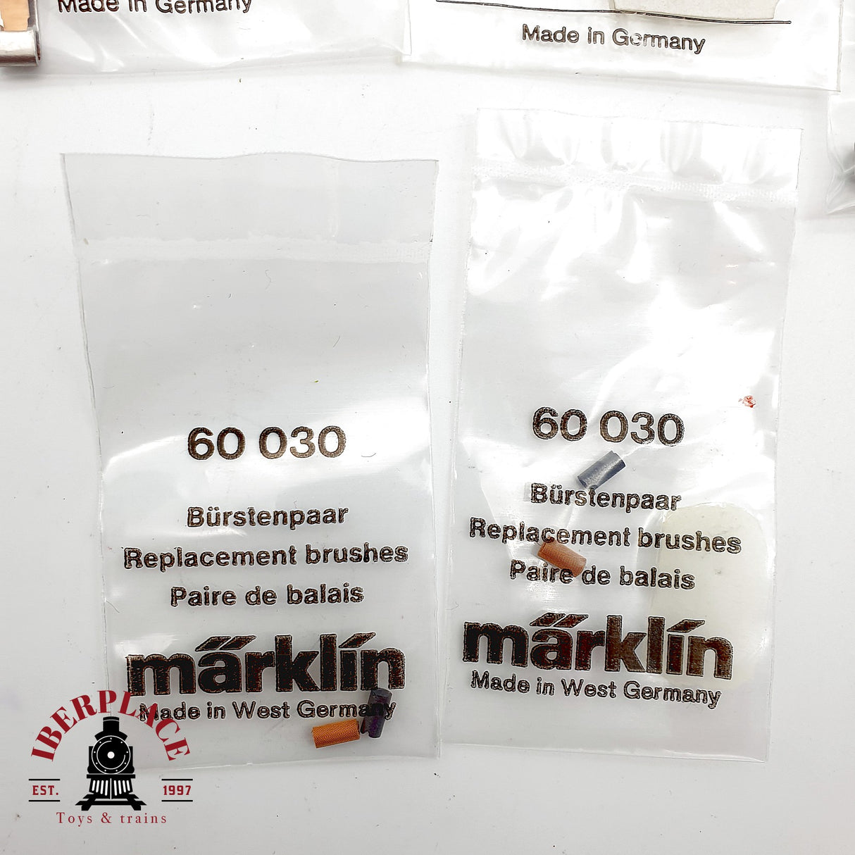 ♻️ Märklin Lote Recambios 7175 7185 7164 Patines 7151 Aros 2x 60030 H0 Escala 1:87