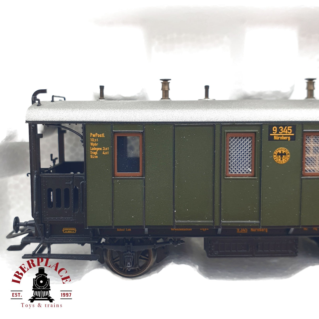 ♻️  Märklin 43019 set de vagones pasajeros Época 2 DRG clase 2-3 H0 escala 1:87 E21