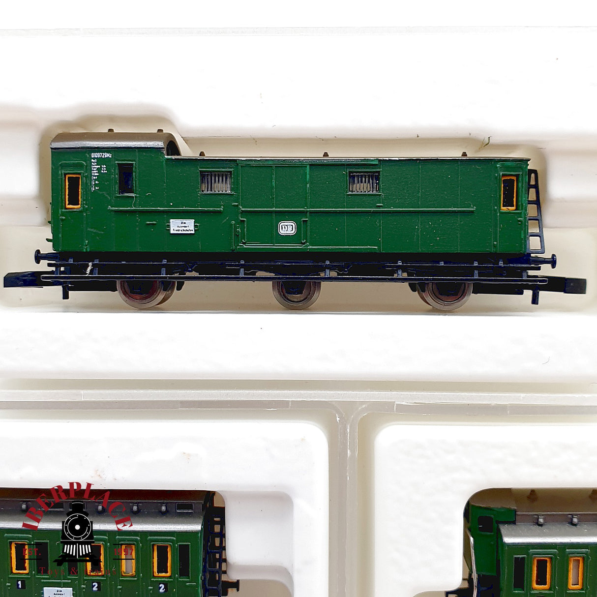 ♻️ ✨ Märklin mini-club 5x Set Vagones Pasajeros KPEV/DB Ep I/III Escala Z 1:220