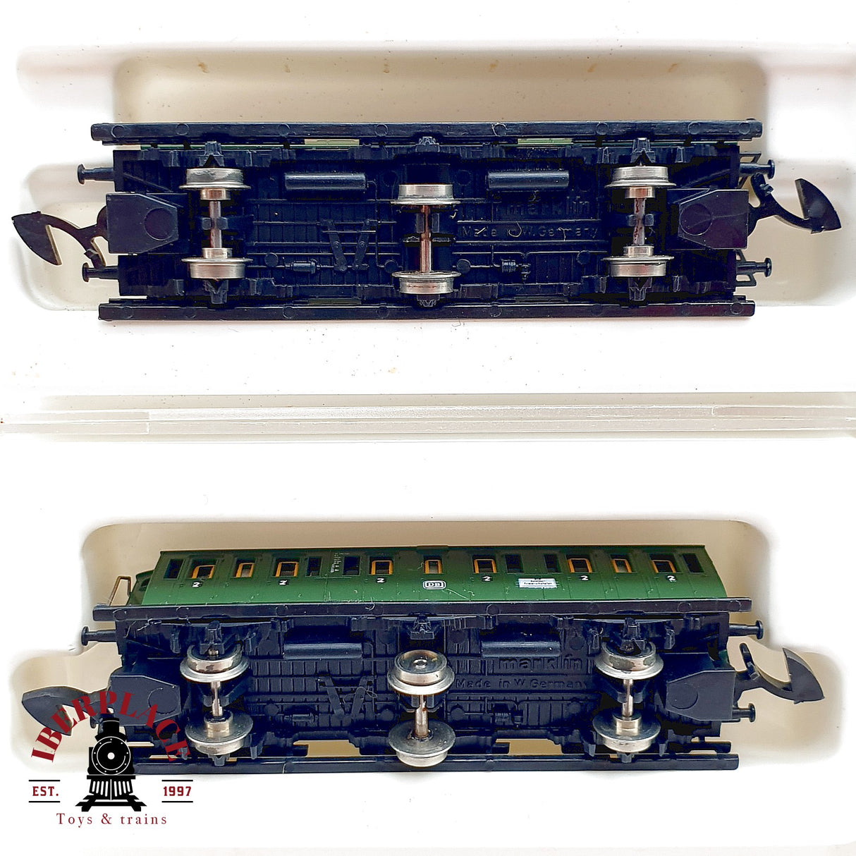 ♻️ ✨ Märklin mini-club 5x Set Vagones Pasajeros KPEV/DB Ep I/III Escala Z 1:220