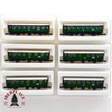 ♻️✨ Märklin mini-club 6x Set Vagones 8706 8707 8708 DB Ep III Escala Z 1:220