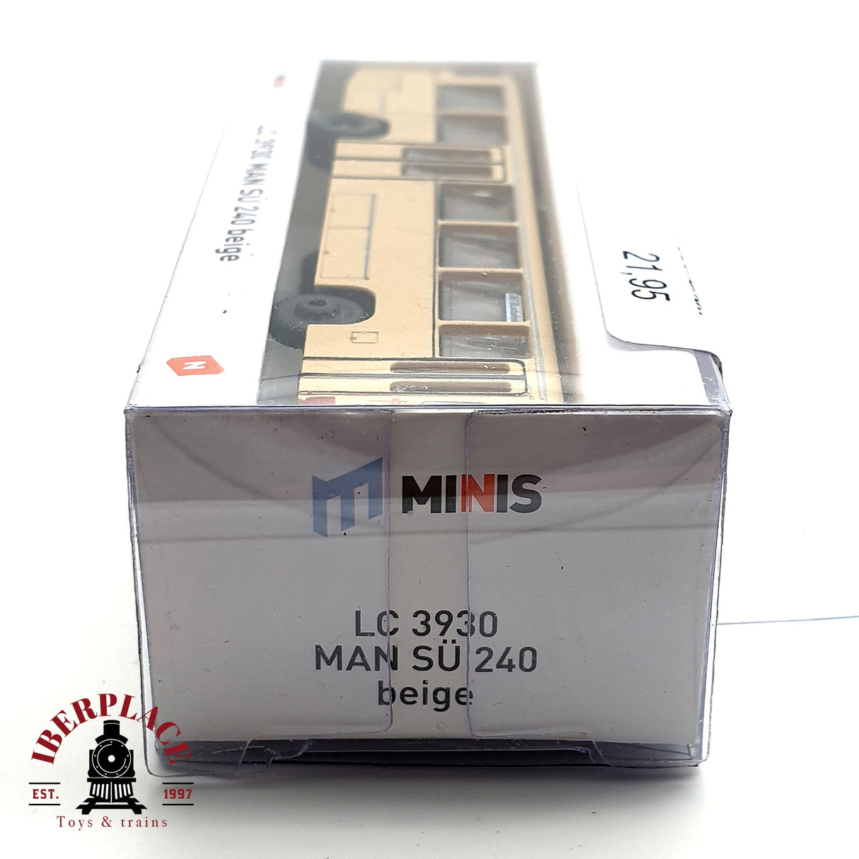 ♻️ Minis LC 3930 BUS MAN 240 Beige N escala 1:160 E19
