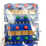 ♻️ Märklin 4x 7072 Cuadros de Mando Botones Señales Desvíos Azul H0 Escala 1:87