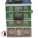♻️ Eckhaus casa urbana de esquina estilo senorial maqueta Escala H0 1:87