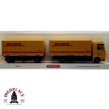 ♻️ WIKING 0573 10 Camión con carrocería intercambiable DHL MAN TGX H0 escala 1:87 E19