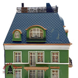 ♻️ Eckhaus casa urbana de esquina estilo senorial maqueta Escala H0 1:87