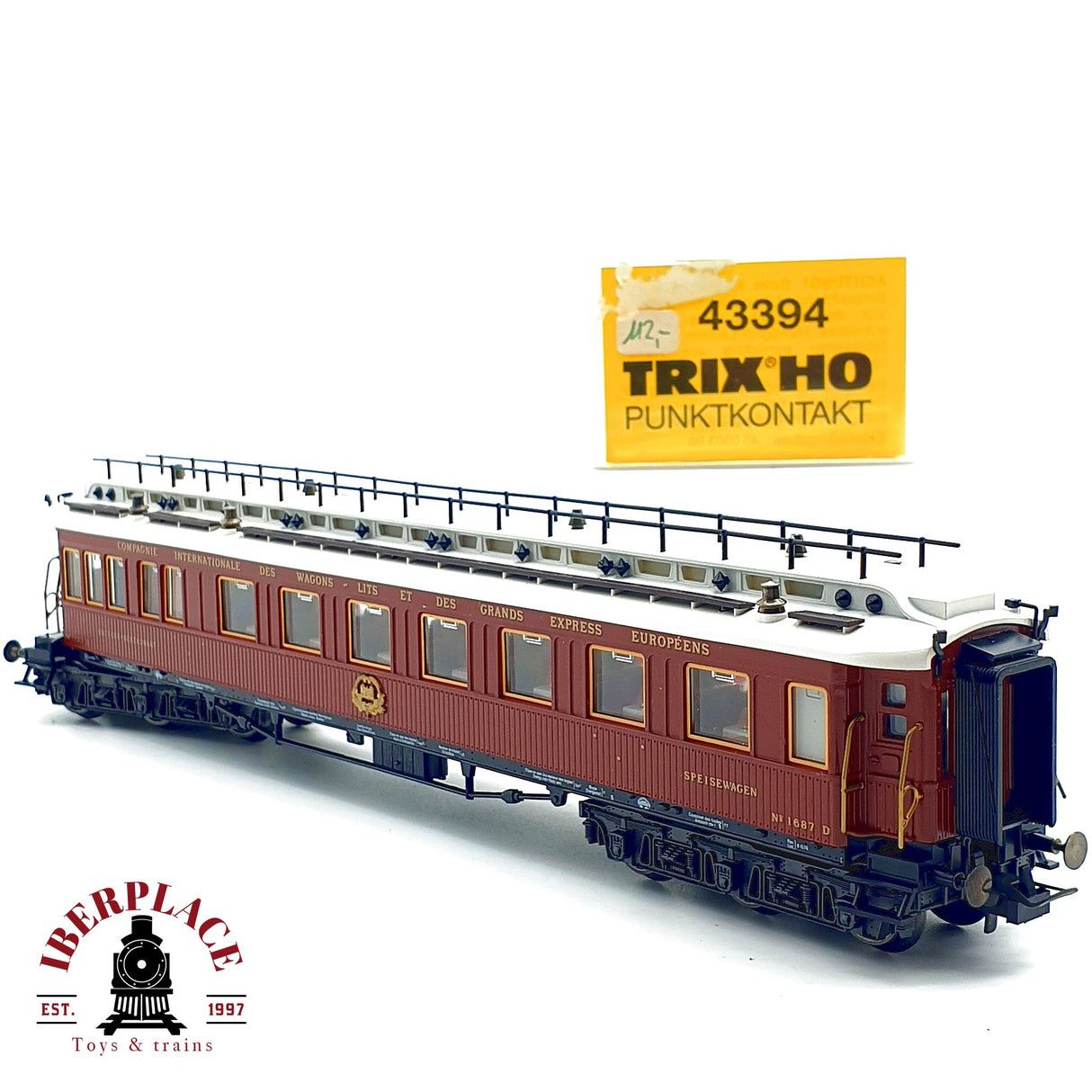 ♻️ AC Trix 43394 coche restaurante CIWL Express Europeens H0 escala 1:87 V10