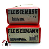 ♻️ Fleischmann 2x cajas vacías para locomotoras 4146 4103 H0 escala 1:87 E20