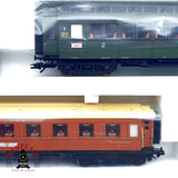 ♻️ Märklin 42765 Set de vagones para tren rápido Mitropa H0 escala 1:87 E20