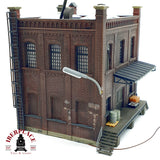 ♻️ Edificio industrial Fabrica de maquinaria ladrillo con figuras maqueta Escala H0 1:87