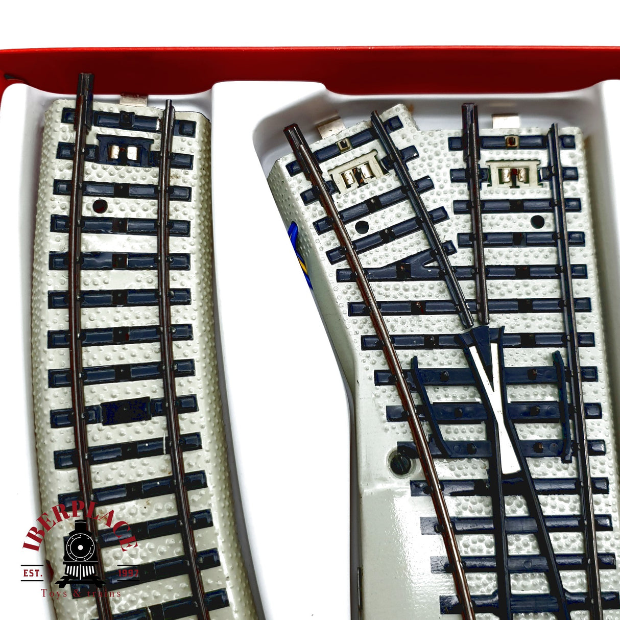 ♻️ Märklin Primex 5039 Set desvíos eléctricos sistema M H0 escala 1:87 E20