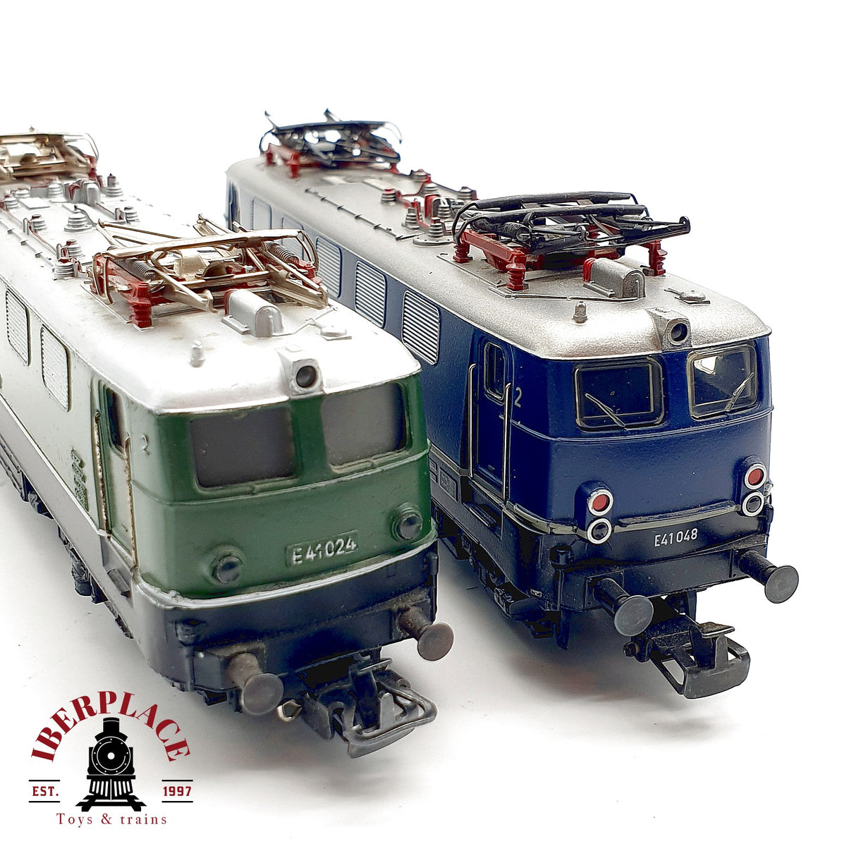 ♻️ Märklin 2x locomotora eléctrica E41024 E41048 DB H0 1:87 AC