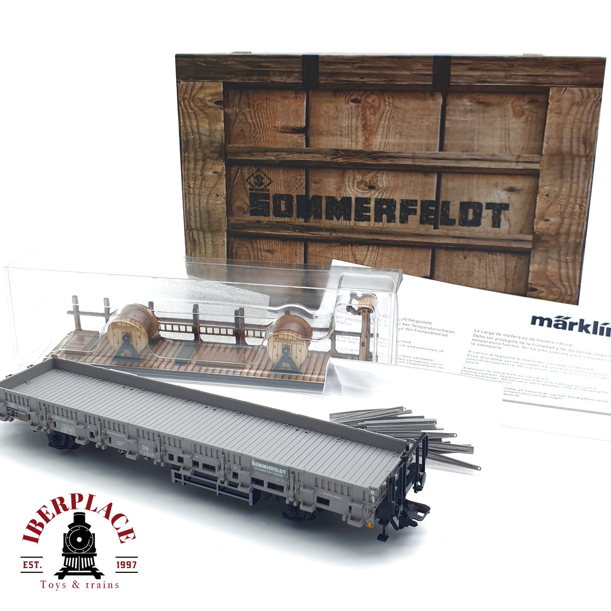 ♻️  Märklin 48117 vagón museo 2017 Sommerfeldt caja metalica H0 escala 1:87 E21