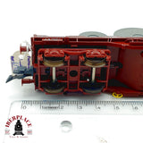 ♻️ Roco 4396D Vagón Pesado 4 Ejes DB Carga Bobinas Acero Coils DC H0 Escala 1:87