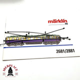 ♻️ Märklin 2881 vagones salón Kaiser KPEV tren rápido H0 escala 1:87 E19 2/2