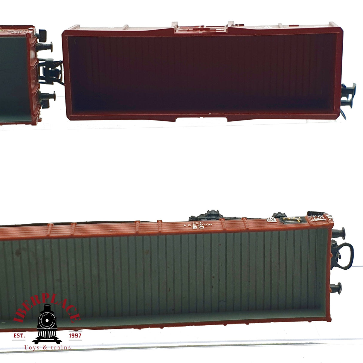 ♻️ Märklin 5x vagones plataforma y de borde alto DB piezas o repuestos H0 escala 1:87 E20