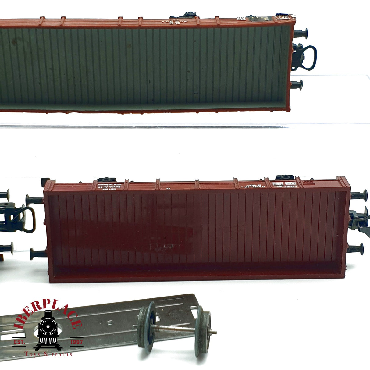 ♻️ Märklin 5x vagones plataforma y de borde alto DB piezas o repuestos H0 escala 1:87 E20