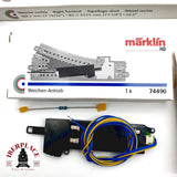 ♻️ Märklin 2x 24612 74490 Desvío a la derecha y motor para desvío H0 escala 1:87 E20