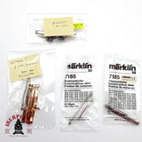 ♻️ Märklin Lote Recambios 2x 7185 Patines + Patines Especiales BR 52 BR 98 H0 Escala 1:87