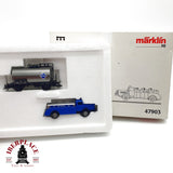 ♻️  Märklin 47903 set  de vagón cisterna Brennstoff H0 escala 1:87 A27