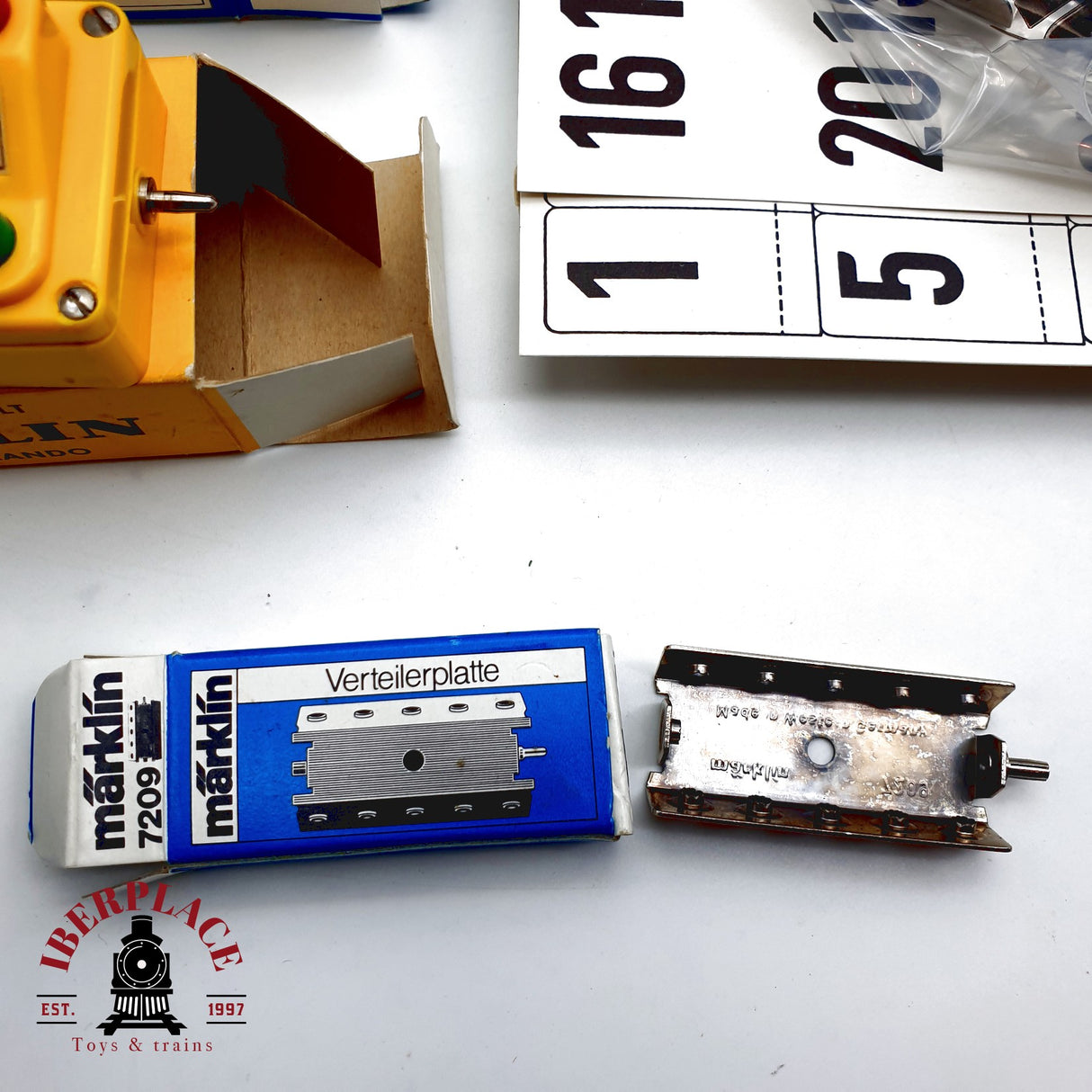 ♻️ Märklin 10x señales principales señales de via pupitres de mando H0 escala 1:87 E20