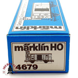 ♻️ Märklin 4679 Vagón Cerrado Garita Freno K.W.St.E. W.N. 700303 AC H0 Escala 1:87
