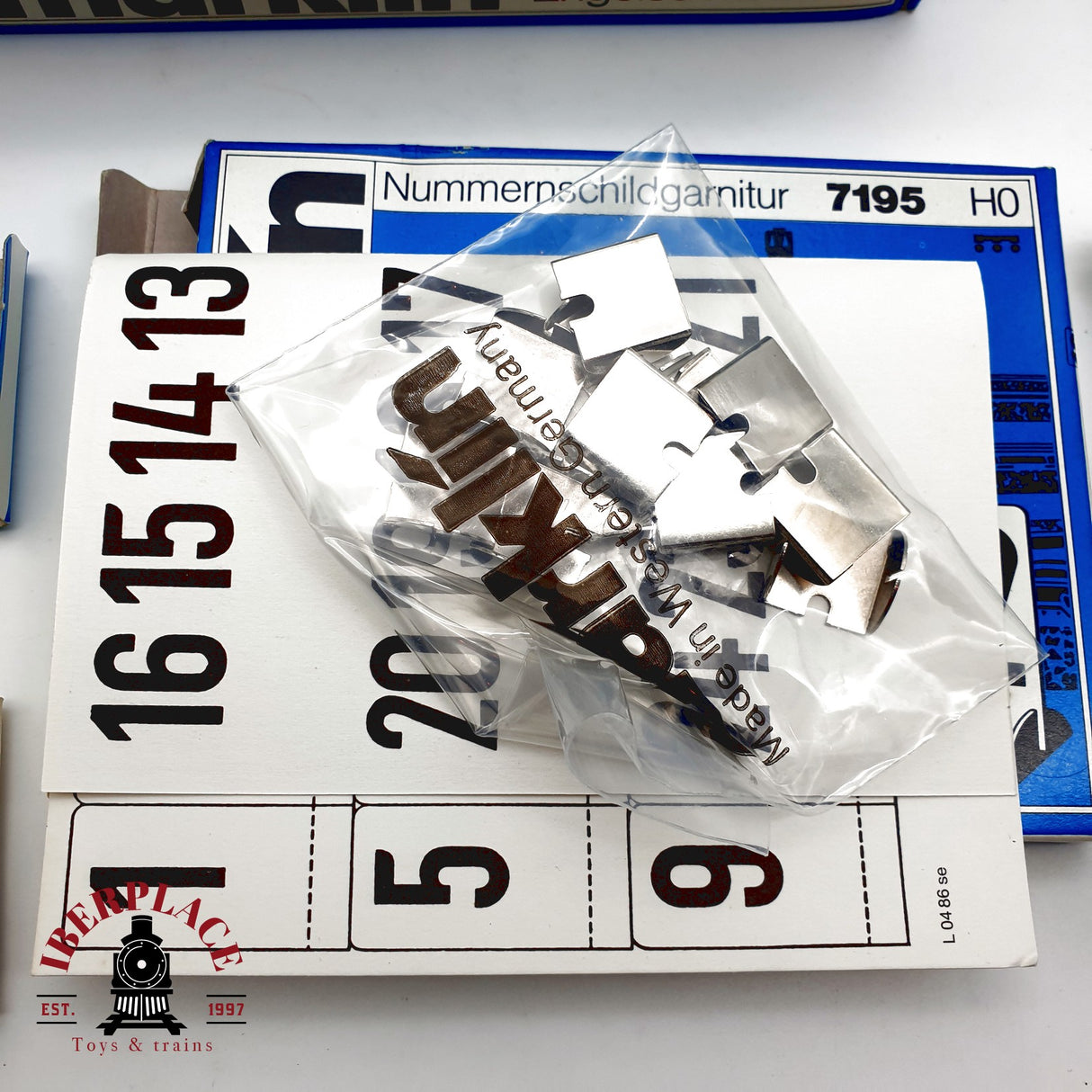 ♻️ Märklin 10x señales principales señales de via pupitres de mando H0 escala 1:87 E20