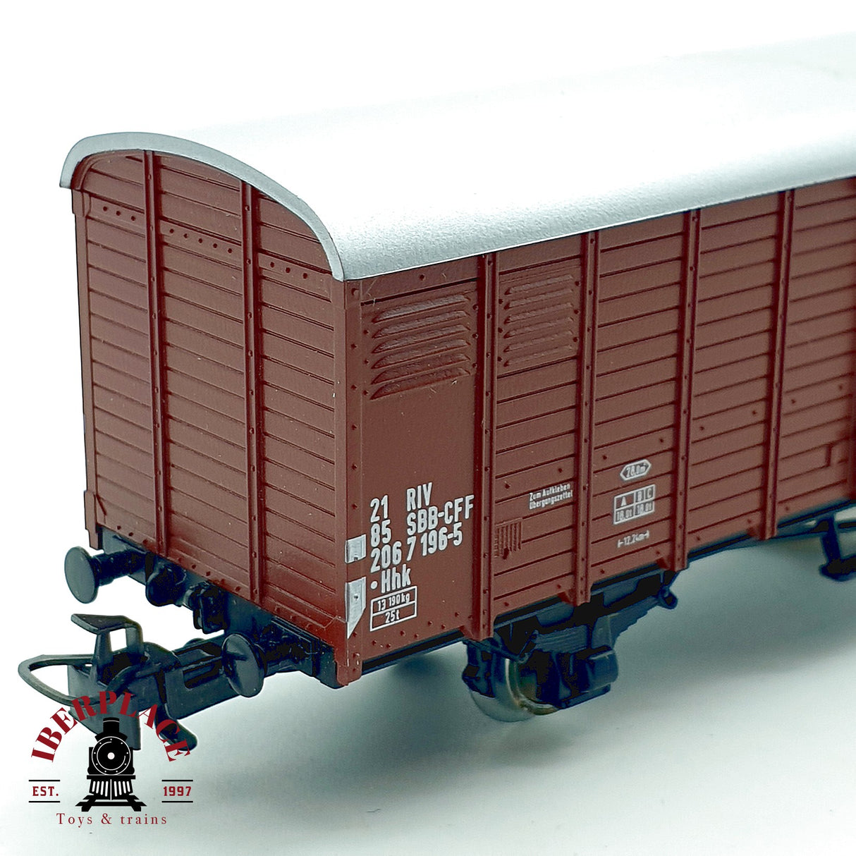 ♻️ Märklin 4698 Vagón Cerrado Garita SBB CFF FFS Mercancías Suiza AC H0 Escala 1:87