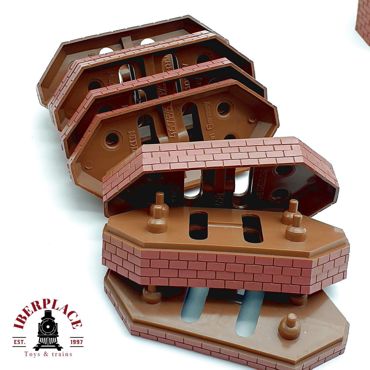♻️🚂 Märklin 7064 pilares de puente Pfeiler Escala H0 1:87