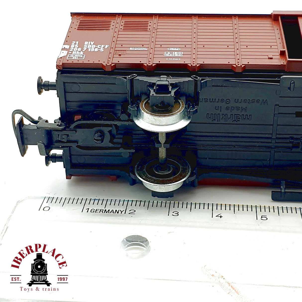 ♻️ Märklin 4698 Vagón Cerrado Garita SBB CFF FFS Mercancías Suiza AC H0 Escala 1:87