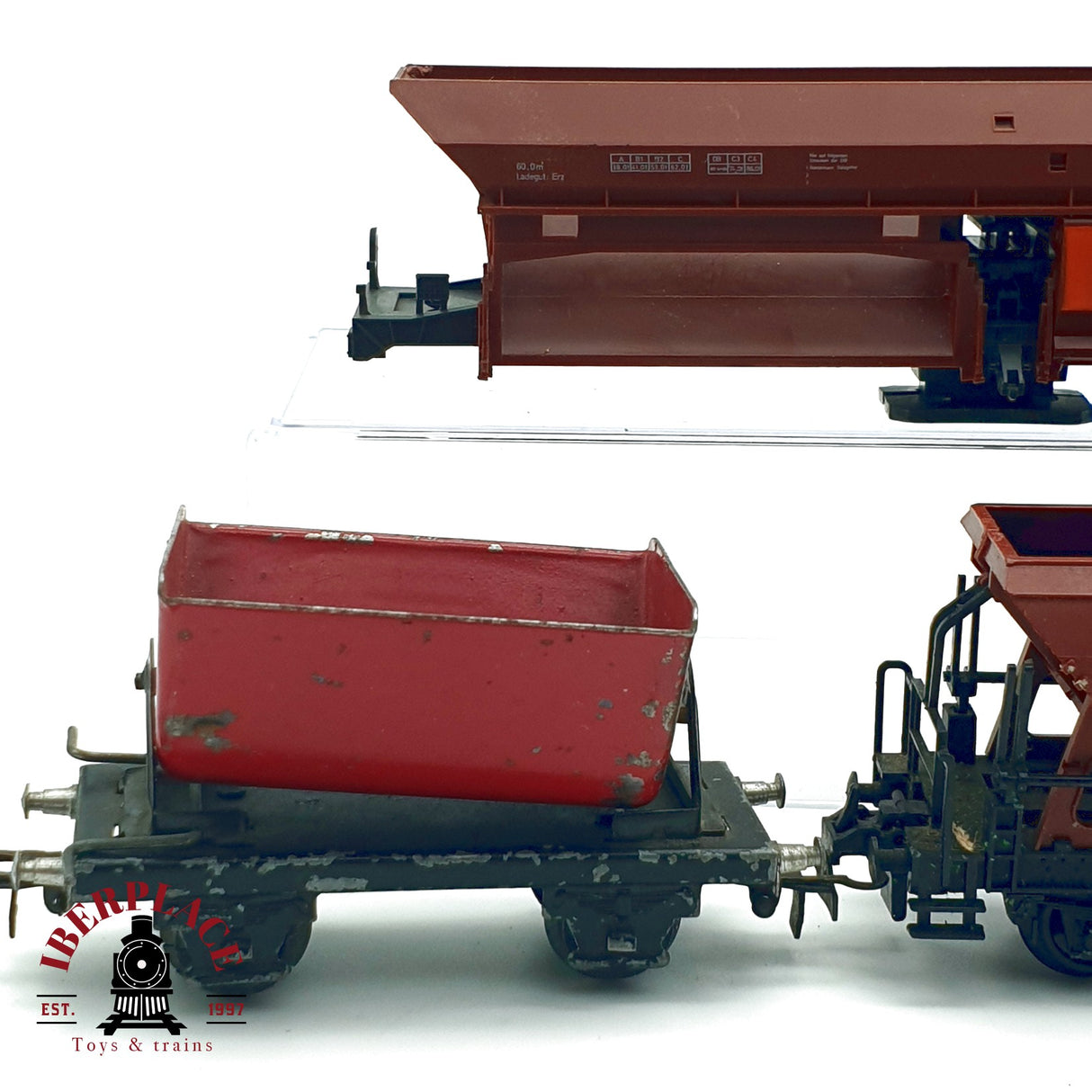 ♻️ 7x Märklin Lima 5x Locomotora y vagones tolva cisterna para piezas o repuestos H0 escala 1:87 E20