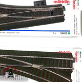 ♻️ Märklin Lote vias rectas, curvas, tope de vías, pupitres de mando sistema C H0 escala 1:87 E20