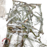 ♻️ Märklin 100x Catenaria 7016 7018 Postes Torre Hilos M-Gleis AC H0 escala 1:87