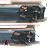 ♻️  DC Roco 43016 set vagones complementarios Libermann clase 2 H0 escala 1:87 E21