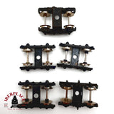 ♻️  5x Bogies para repuestos de vagones H0 escala 1:87 E20 5/7