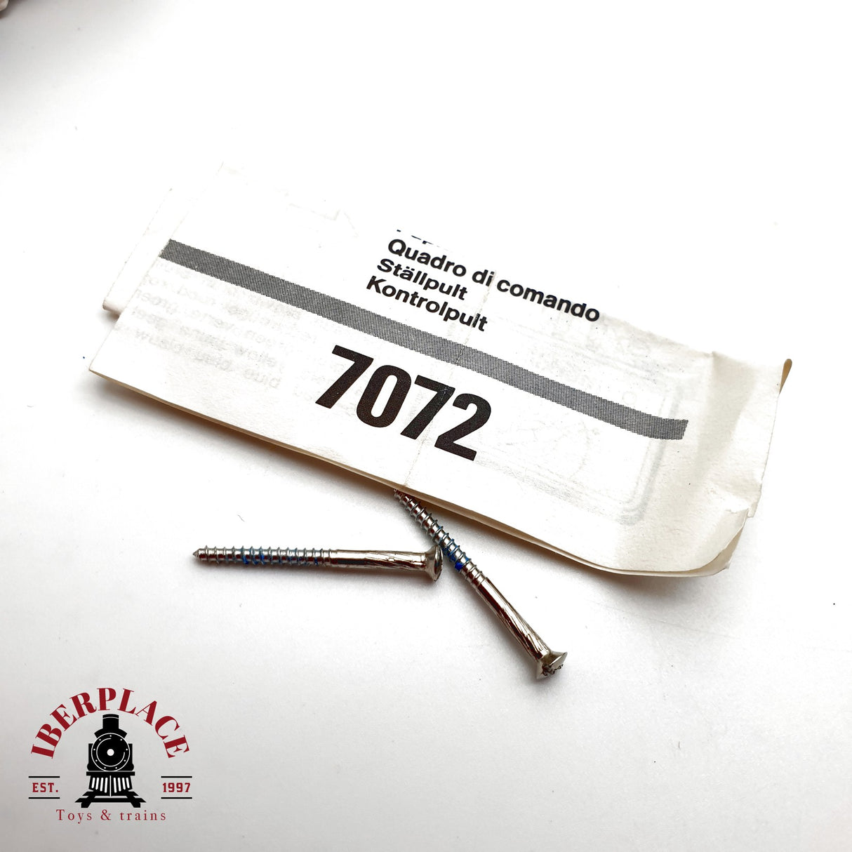 ♻️ Märklin 3x 7072 7209 Placas de distribución pupitre de mando H0 escala 1:87 E20