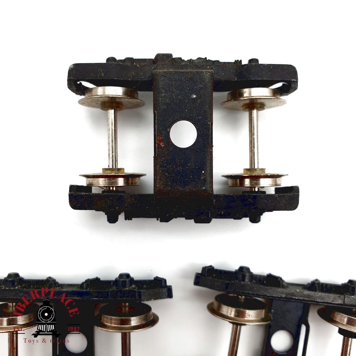 ♻️  5x Bogies para repuestos de vagones H0 escala 1:87 E20 5/7
