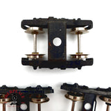 ♻️  5x Bogies para repuestos de vagones H0 escala 1:87 E20 5/7