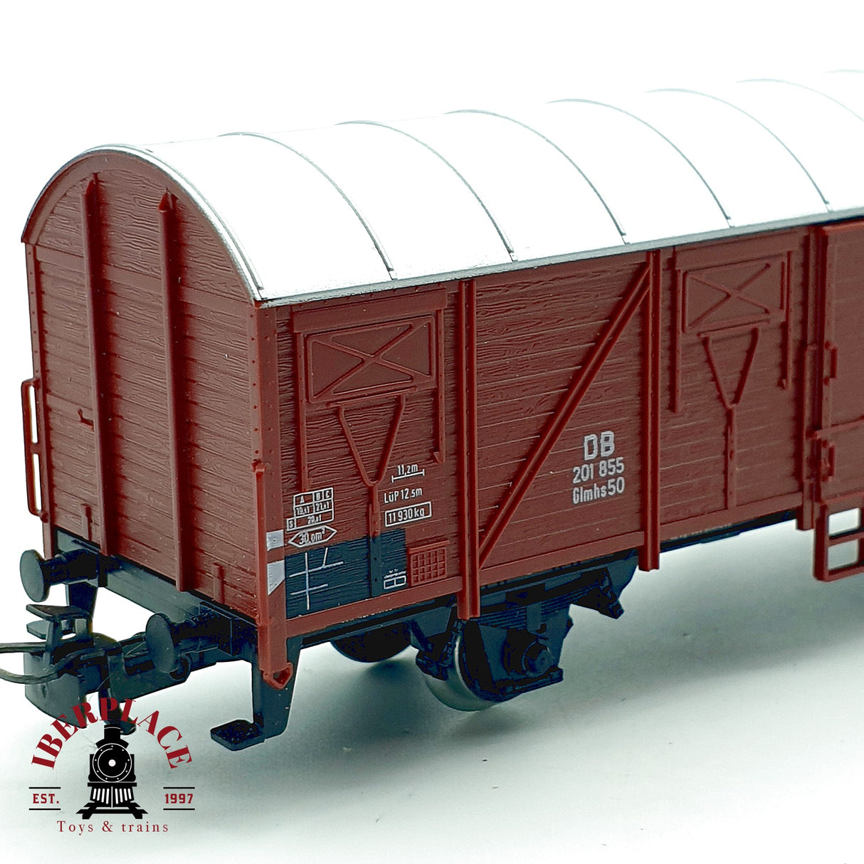 ♻️ Märklin 4700 Vagón Cerrado DB Glmhs 50 Mercancías Techo Curvo AC H0 Escala 1:87