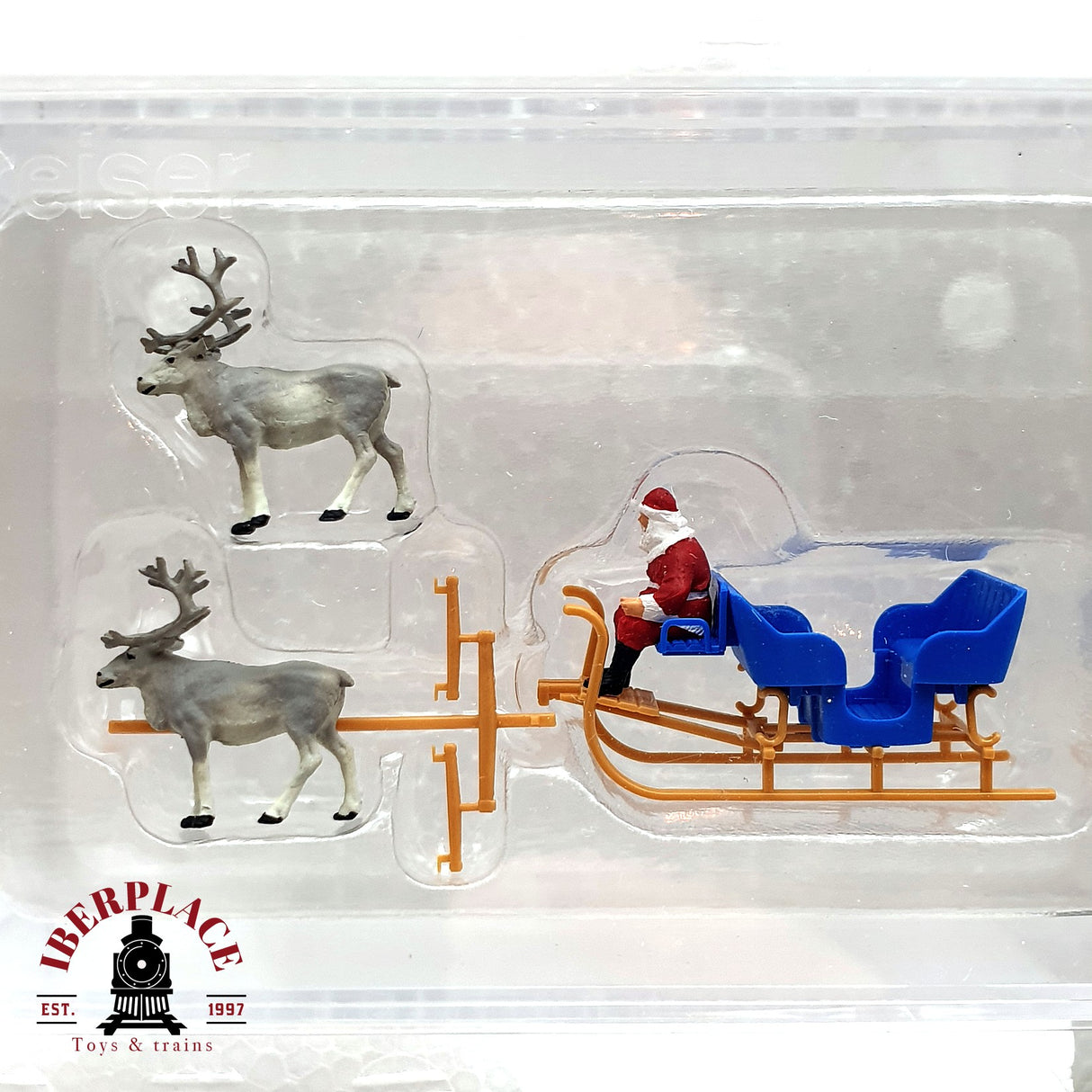 ♻️ Märklin 48404 vagón plataforma de navidad con figura papa noel H0 escala 1:87 E19