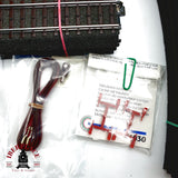 ♻️ Märklin Lote vias rectas, curvas, tope de vías, pupitres de mando sistema C H0 escala 1:87 E20