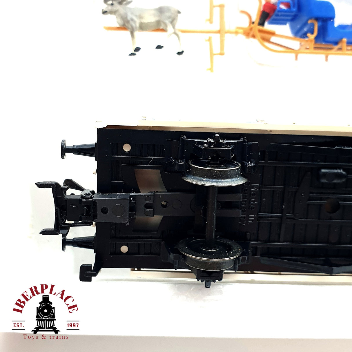 ♻️ Märklin 48404 vagón plataforma de navidad con figura papa noel H0 escala 1:87 E19
