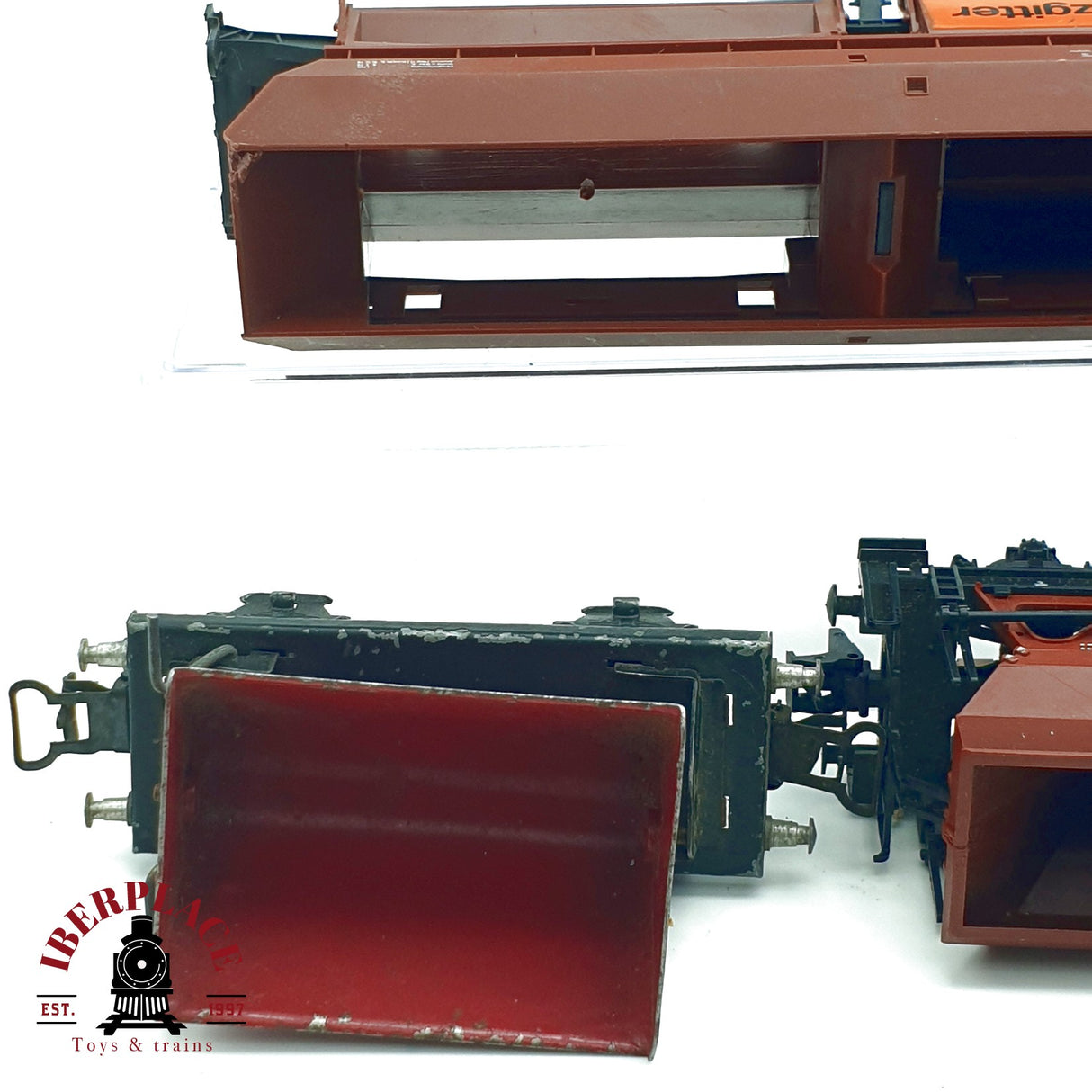♻️ 7x Märklin Lima 5x Locomotora y vagones tolva cisterna para piezas o repuestos H0 escala 1:87 E20