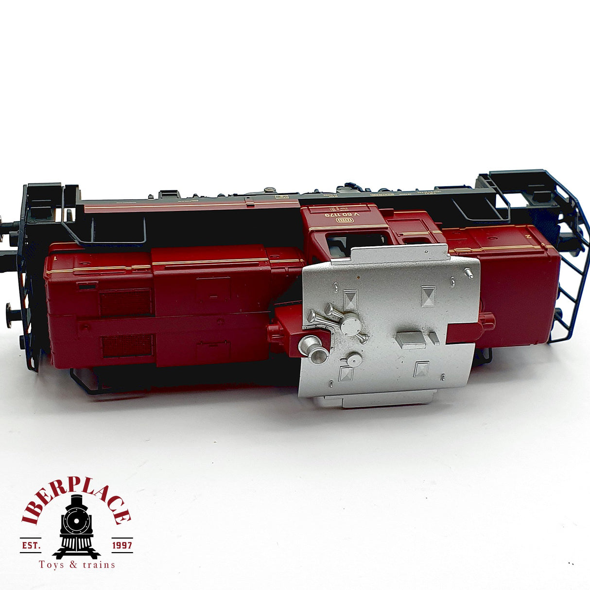 ♻️ Märklin Locomotora Diésel V 60 1179 DB Roja Telex Metal 3065 H0 Escala 1:87