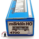 ♻️ Märklin 4700 Vagón Cerrado DB Glmhs 50 Mercancías Techo Curvo AC H0 Escala 1:87